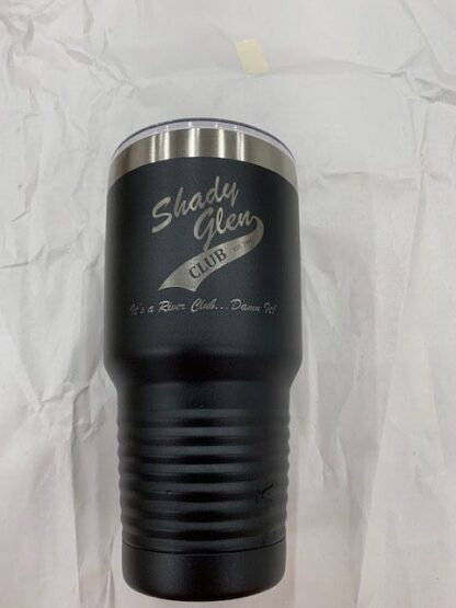 30oz Tumbler with Shady Glen Laser Engraved