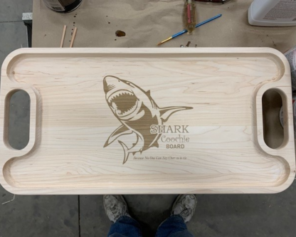 Recessed Charcuterie Board with custom engraving